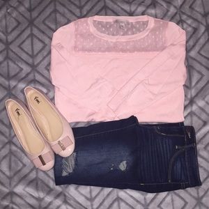 Dressbarn 3-quarter length sleeve sweater